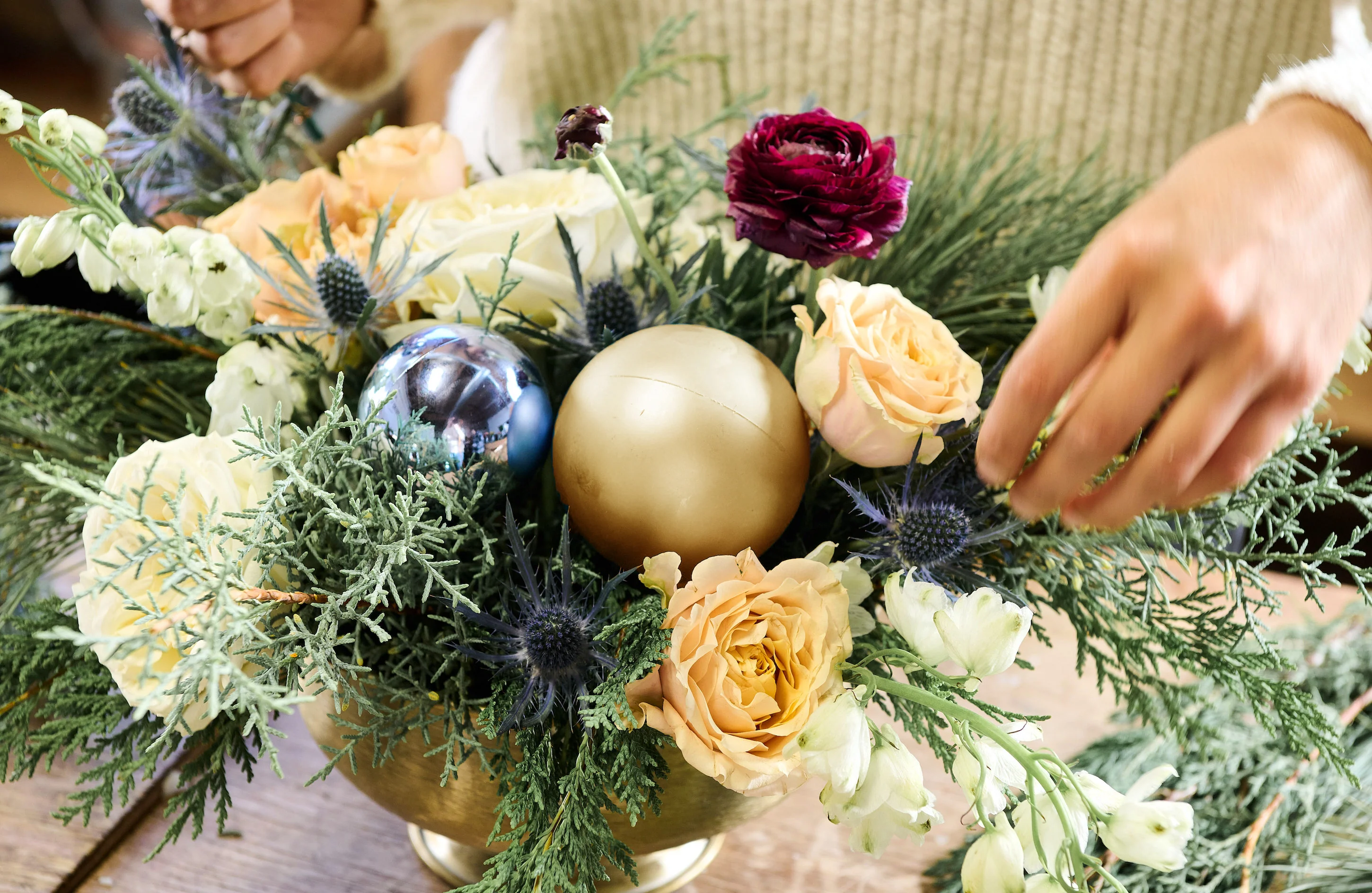 Chicago Holiday Centerpiece Workshop - Image 3